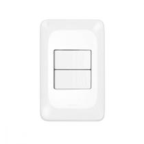 Conjunto Pial Pop 4X2 Branco Com Placa (2Paralelo) Lgx202 Conjunto Pial Pop 4X2 Branco Com Placa (2Paralelo) Lgx202
