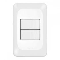 Conjunto Pial Pop Modulo Com Placa 4X2 - 1 Simples+1 Paralelo 10A.