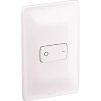 Conjunto Pial Zeffia 4X2 Branco Com Placa(1Bipolar) 680118