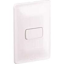 Conjunto Pial Zeffia 4X2 Branco Com Placa(1Simples) 680100