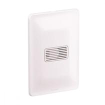 Conjunto Pial Zeffia 4X2 Branco Com Placa(Cigarra 127) 680132