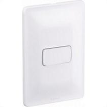 Conjunto Pial Zeffia Branco Modulo Com Placa 1 Bipolar 680118