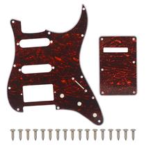 Conjunto Pickguard de guitarra elétrica SAPHUE HSS para Fender Strat