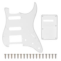 Conjunto Pickguard e BackPlate para Fender Stratocaster Conjunto Pickguard e BackPlate para Fender Stratocaster