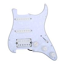 Conjunto Pickguard pré-carregado Musiclily HSS para Fender Strat