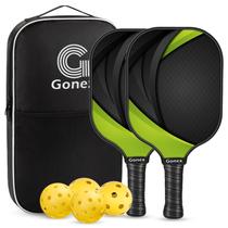 Conjunto Pickleball Paddles Gonex Graphite aprovado pela USAPA com bolsa