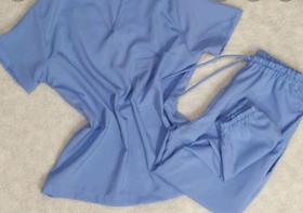 Conjunto pijama cirúrgico hospitalar feminino