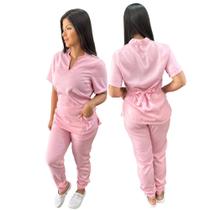 Conjunto pijama cirúrgico scrub jogger linha luxo
