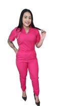 Conjunto pijama cirúrgico scrub jogger linha luxo uniformes cirurgico-veterinaria