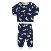 Conjunto Pijama Cotton Infantil Space Shark Alakazoo