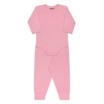 Conjunto Pijama Dedeka Thermo Bebê Longo Body e Calça Rosê Conjunto Pijama Dedeka Thermo Bebê Longo Body e Calça Rosê
