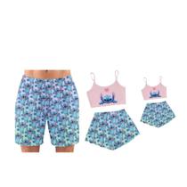 Conjunto Pijama Família Combinadinhos