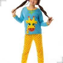 Conjunto Pijama Infantil Kids Criança Menina Estampa Linda