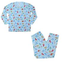 Conjunto Pijama Infantil Masculino Toy Box Dino Azul - 802T