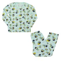 Conjunto Pijama Infantil Masculino Toy Box Super Herói Verde