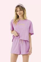 Conjunto pijama manga curta Conjunto pijama manga curta