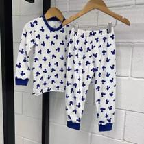 Conjunto Pijama Manga Longa Mickey - Azul Royal Conjunto Pijama Manga Longa Mickey - Azul Royal