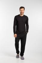 Conjunto Pijama Masculino Em Algodão Longo Conjunto Pijama Masculino Em Algodão Longo