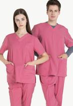 Conjunto Pijama Médico Cirurgico Hospitalar Gola V Ph