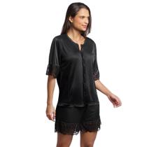 Conjunto Pijama Pos Operatorio Leve Renda 701 Modelleskin Conjunto Pijama Pos Operatorio Leve Renda 701 Modelleskin