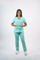 Conjunto Pijama Scrub Cirúrgico Hospitalar de Oxford - Toka Brasil