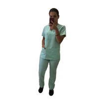 Conjunto Pijama Scrub Cirúrgico Hospitalar de Oxford - Toka Brasil