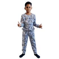 Conjunto Pijama Soft Infantil Inverno Quentinho 4 ao 8