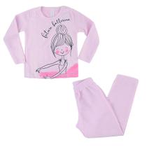 Conjunto Pijama Soft Infantil Toy Box Bailarina Rosa - 796T