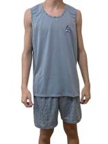 Conjunto Pijama Verão Regata Masculino Adulto