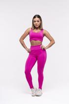 Conjunto Pink Flamingo Feminino Academia