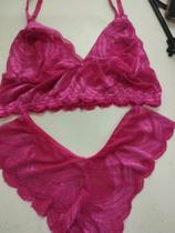 Conjunto pink sem bojo Conjunto pink sem bojo