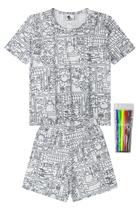 Conjunto Pintar Infantil Unissex - Alemara