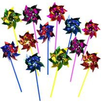 Conjunto Pinwheels Set ArtCreativity, pacote de 6 polegadas com 12 cores variadas