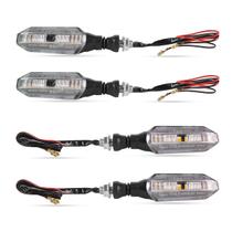 Conjunto Pisca Led Stallion Dianteiro/Traseiro Cb 300 Xtz Xr 250 Ybr Cg 125/150