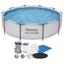 Conjunto Piscina 3,05x3,05m + Capa + Filtro 110/220 + Lona Bestway