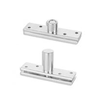 Conjunto pivot porta de aluminio