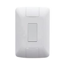 Conjunto Placa 4x2 + 1 Interuptor Aria Simples Tramontina