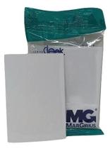 Conjunto Placa 4x2 Cega e Suporte Embutir Sleek Margirius Branco Brilho Conjunto Placa 4x2 Cega e Suporte Embutir Sleek Margirius Branco Brilho