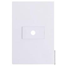 Conjunto Placa Furo Horizontal 4X2 Recta Branco Brg11420-0Br Conjunto Placa Furo Horizontal 4X2 Recta Branco Brg11420-0Br