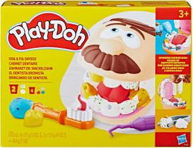 Conjunto play doh brincando de dentista - hasbro