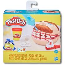 Conjunto PlayDoh Massinha Mini Brincando de Dentista E4919 Conjunto PlayDoh Massinha Mini Brincando de Dentista E4919