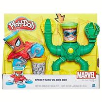 Conjunto PlayDoh Spiderman vs Dr Octopus Hasbro - 630509524914