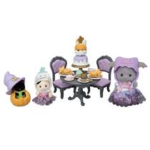 Conjunto Playset Calico Critters para Festa de Halloween