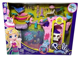 Conjunto Playset Grande Aventura De Sereia Na Água Com Tirolesa Gangorra Balanço Submarino Aquário Para Mergulho Golfinho E Acessórios Mattel Conjunto Playset Grande Aventura De Sereia Na Água Com Tirolesa Gangorra Balanço Submarino Aquário Para Mergulho Golfinho E Acessórios Mattel
