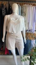 Conjunto plus size blusa e short Conjunto plus size blusa e short