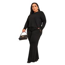 Conjunto Plus Size Calça+Blusa Gisele