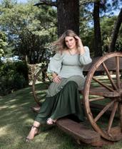Conjunto Plus Size em crepe Conjunto Plus Size em crepe