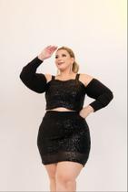 Conjunto plus size em paete Conjunto plus size em paete