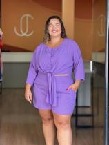 Conjunto plus size feminino
