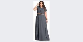 Conjunto Plus Size Forrado Malha Viscolycra